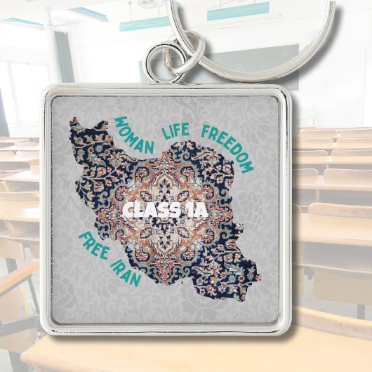 学生のためのバルクのイランのクリスマスプレゼント灰色 キーホルダー