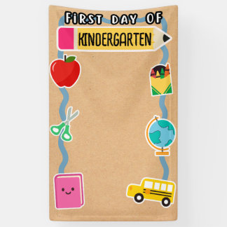 学生のための学校の写真の背景 横断幕