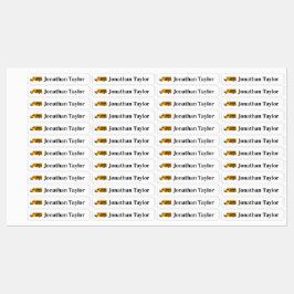 学生のカスタマイズ可能なラベル先生 ラベル