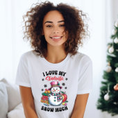 学生のクリスマスTシャツが大好き Tシャツ