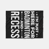 学生のプレゼントをもらいにおもしろい来ただけだ フリースブランケット (正面(横))