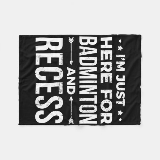 学生のプレゼントをもらいにおもしろい来ただけだ フリースブランケット (正面(横))