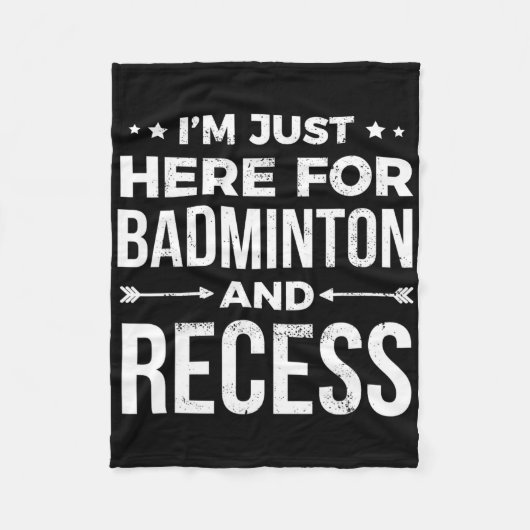 学生のプレゼントをもらいにおもしろい来ただけだ フリースブランケット (正面)