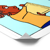 学生の成績 ポスター (角)