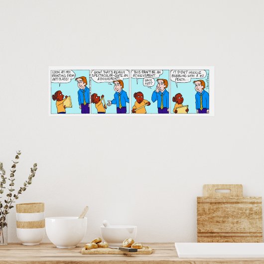 学生の成績 ポスター (キッチン)