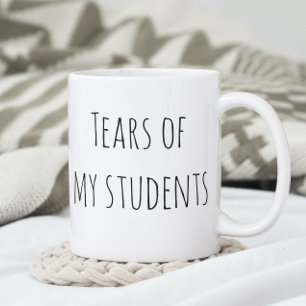 学生の涙おもしろい贈り先生教え コーヒーマグカップ