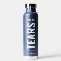 学生の涙 |皮肉おもしろいなサッシー水ボトル