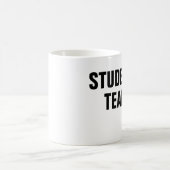 学生の破損のマグ コーヒーマグカップ (中央)