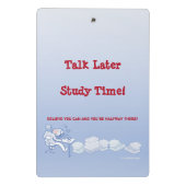 学生の課題と試験トラッカーのミニクリップボード ミニクリップボード (裏面)