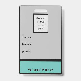 学生の身分証明書 バッジ