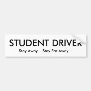 学生の運転者 バンパーステッカー
