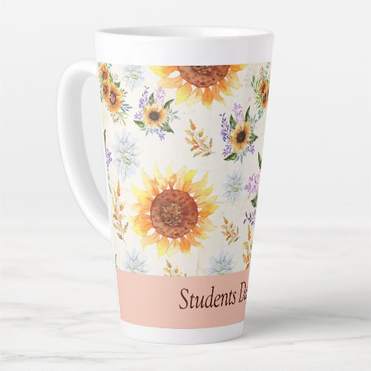 学生の飲酒 カフェラテマグ (左アングル)