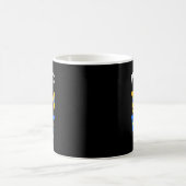 学生はダウン症素晴らし候群Awar コーヒーマグカップ (中央)