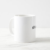 学生はマグを引き裂きます コーヒーマグカップ (正面左)