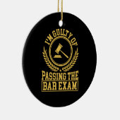 学生は試験に合格した罪を負う セラミックオーナメント (右)