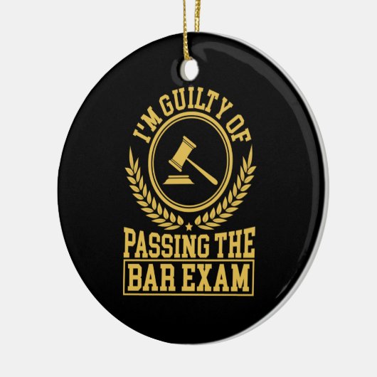 学生は試験に合格した罪を負う セラミックオーナメント (左)