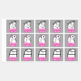 学生やる気を起こさせるシール ラベル