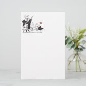 学生を持つブタの先生 便箋 (スタンド正面)