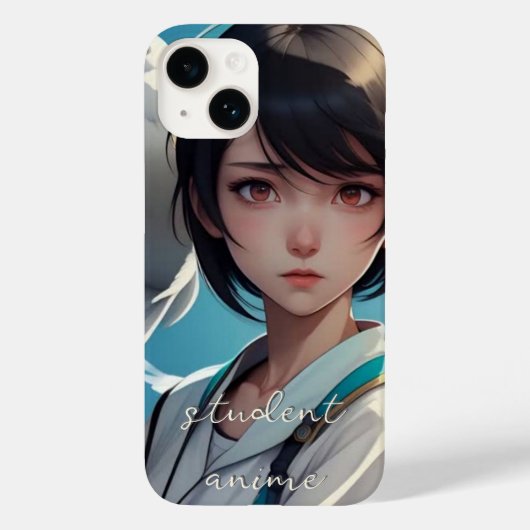 学生アニメモノグラムのケース – Mate iPhoneケース Case-Mate iPhoneケース (裏面)