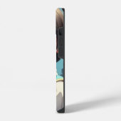 学生アニメモノグラムのケース – Mate iPhoneケース iPhone 14ケース (左側面)
