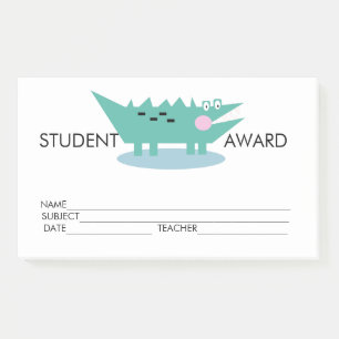 学生アワード表彰発表 ポストイット