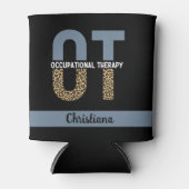 学生カスタムギフトに対するOT占領セラピー 缶クーラー (正面)