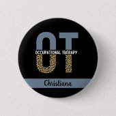 学生カスタムギフトに対するOT占領セラピー 缶バッジ (正面)