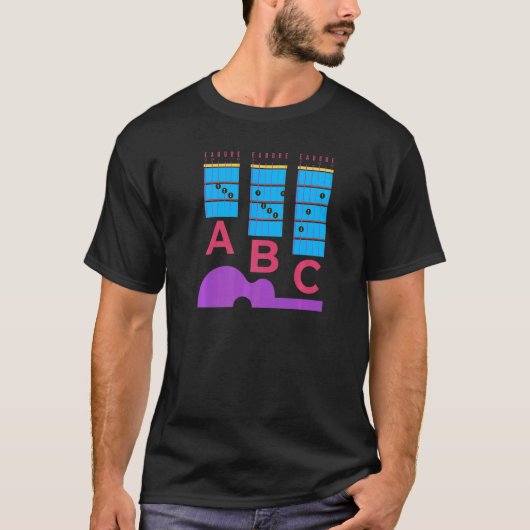 学生ギタ学ーにギタープレ遊ーヤー Tシャツ (正面)