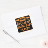 学生ストリングベースプレーヤー ラウンドシール (封筒)