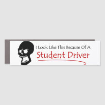 学生ドライバーのユーモア