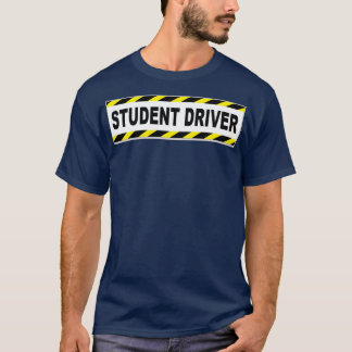 学生ドライバー車両バンパーステッカー磁石 Tシャツ