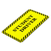 学生ドライバー(お使いの車用) マグネット (左側)