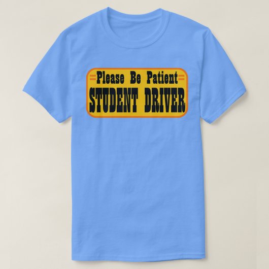 学生ドライバー Tシャツ (デザイン正面)