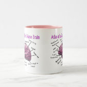 学生ナースのギフト ツートーンマグカップ (中央)