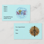 学生ナースモットー 予約カード (正面/裏面)