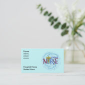 学生ナースモットー 予約カード (スタンド正面)