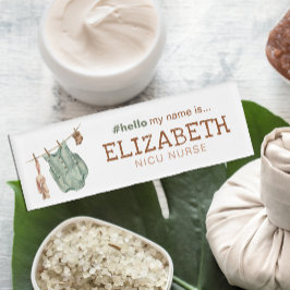 学生ナース助産師病院ボホベビー 名札