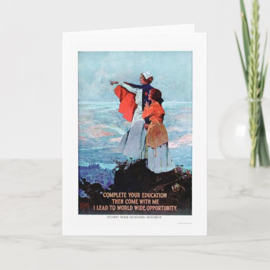 学生ナース募集(US00312) カード (正面)