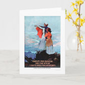 学生ナース募集(US00312) カード (黄色い花)