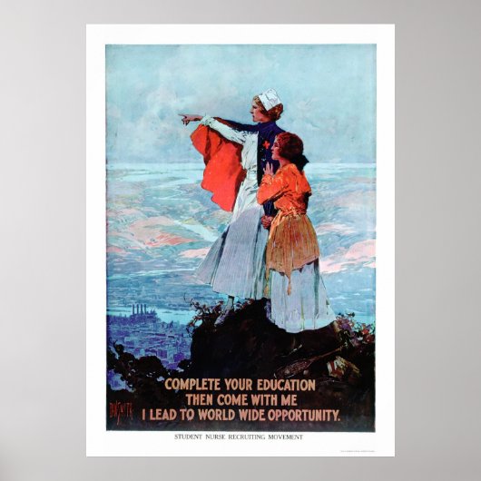 学生ナース募集(US00312) ポスター (正面)