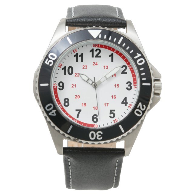 学生ナース者の監視 腕時計 (正面)