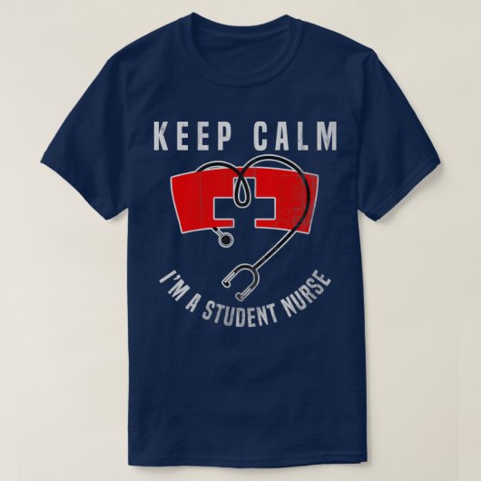 学生ナース1 Tシャツ (デザイン正面)