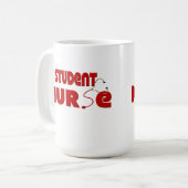 学生ナース コーヒーマグカップ (正面左)