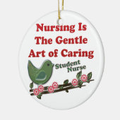 学生ナース セラミックオーナメント (左)