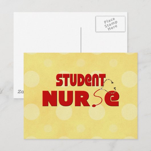 学生ナース ポストカード (正面/裏面)