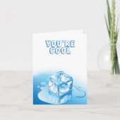 学生ハッピーバレンタインデー先生 サンキューカード (正面)