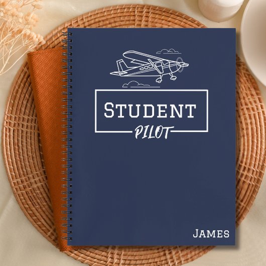 学生パイロットセスナフライトクラウド名前をカスタムする ノートブック