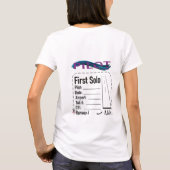 学生パイロットソロシャツ Tシャツ (裏面)