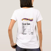 学生パイロットソロシャツ Tシャツ (裏面)