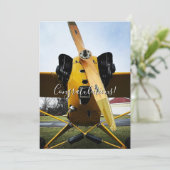 学生パイロット初の単独飛行おめでとう(笑) カード (スタンド正面)